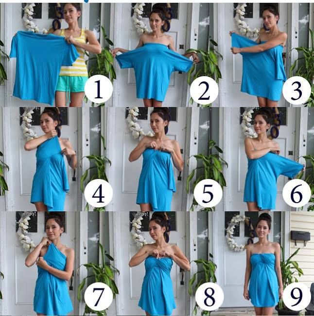comment faire une robe avec une chemise 4