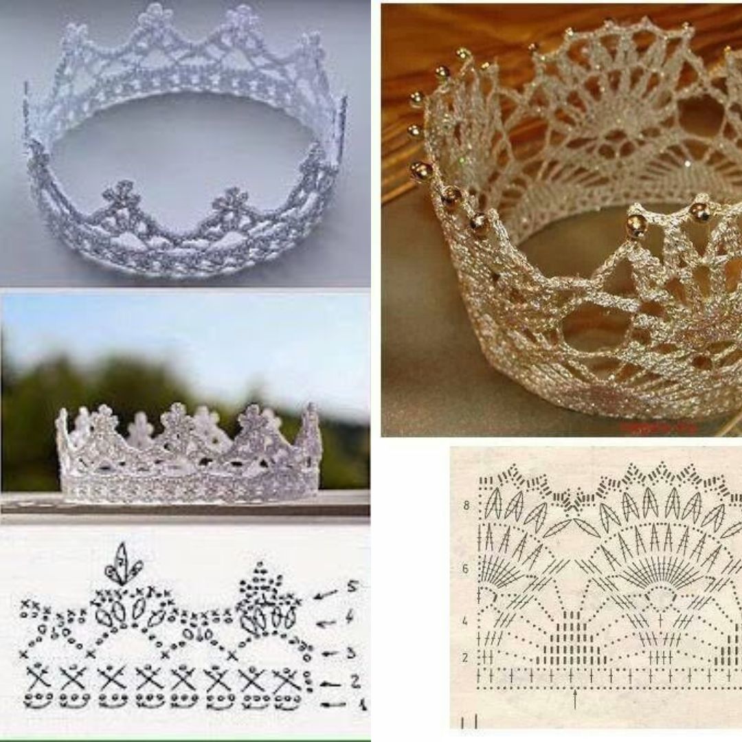 couronnes au crochet ajoutez une touche royale a votre style
