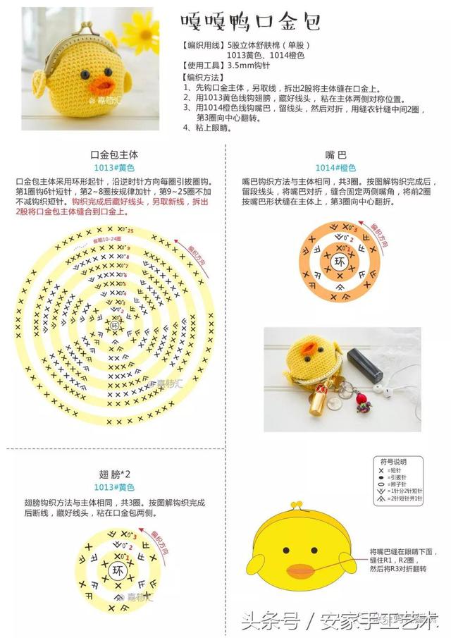 creer un porte monnaie au crochet pour enfants 1