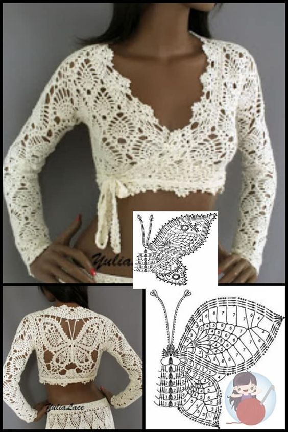 creez une veste bolero elegante au crochet 3