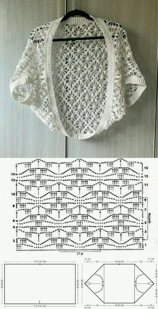 creez une veste bolero elegante au crochet 6