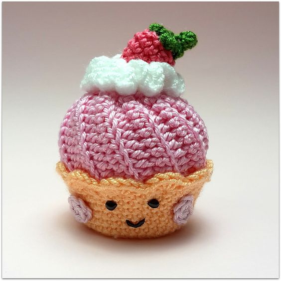 cupcake au crochet 2