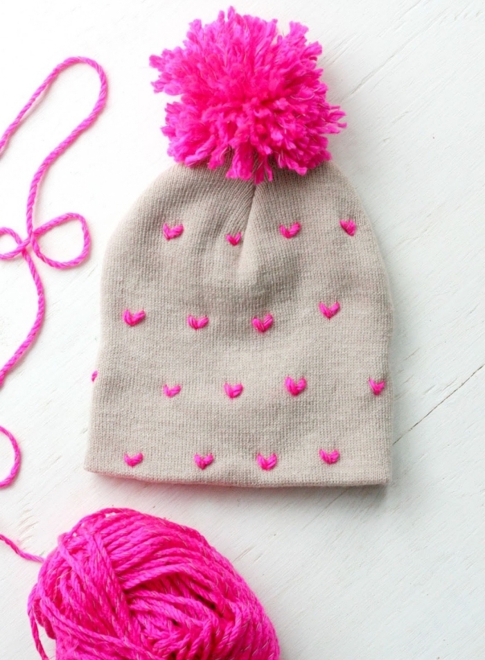 customoser bonnet en laine idees 1