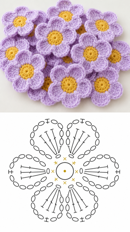 decoration murale florale au crochet pour un interieur chic 5