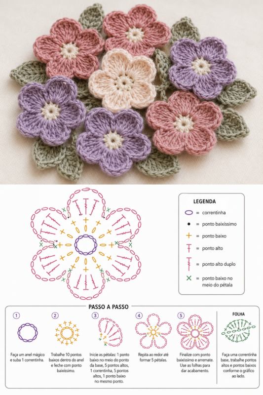 decoration murale florale au crochet pour un interieur chic 6
