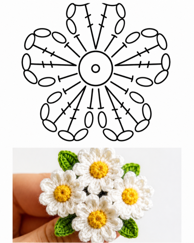 Décoration murale florale au crochet pour un intérieur chic decoration murale florale au crochet pour un interieur chic 8