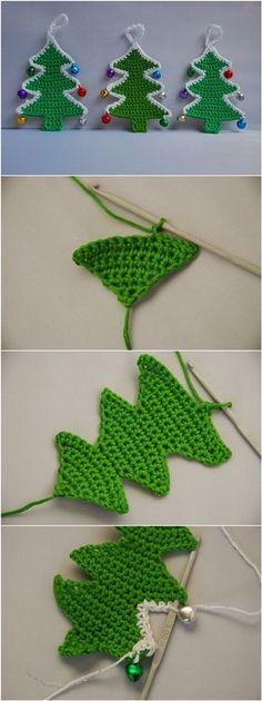 decoration noel crochet