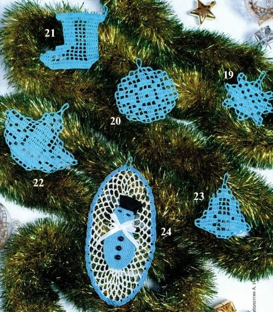 decorations de noel et ses grilles gratuites 6