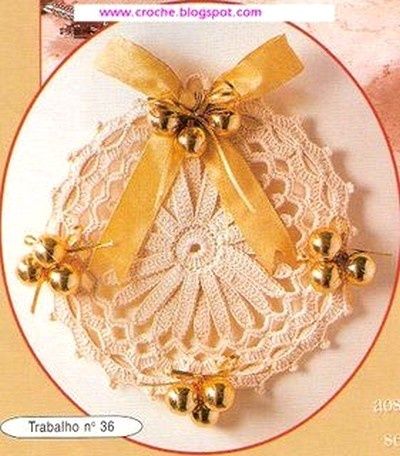 decorations de noel et ses grilles gratuites au crochet 3