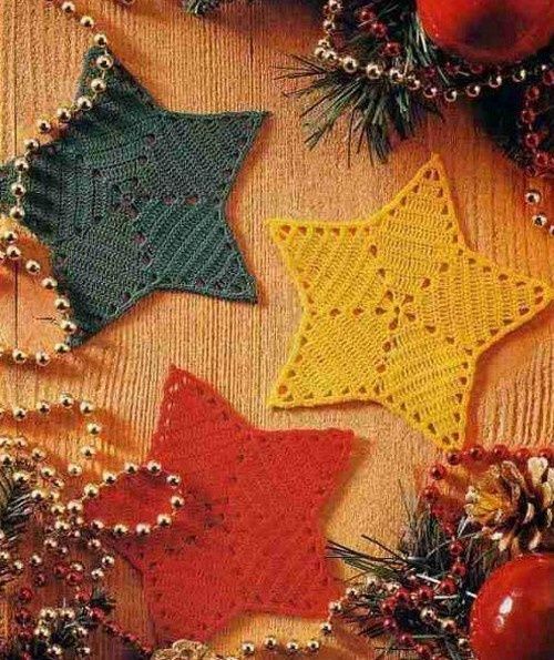 decorations de noel et ses grilles gratuites au crochet 5