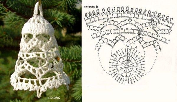 decorations de noel et ses grilles gratuites au crochet 8