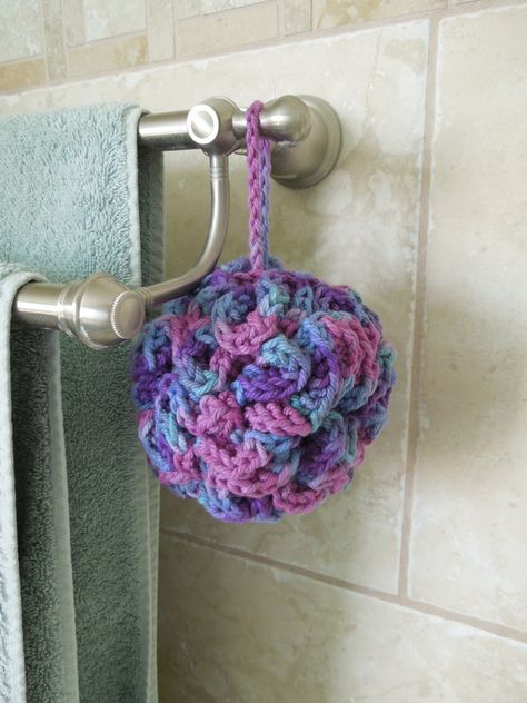eponge bain crochet 3