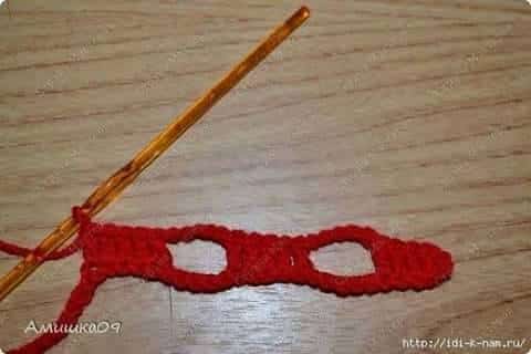 foulard colore facile au crochet 2