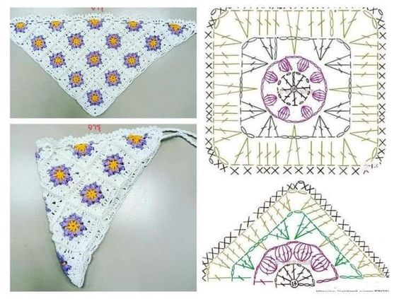 foulards de tete au crochet elegants 9