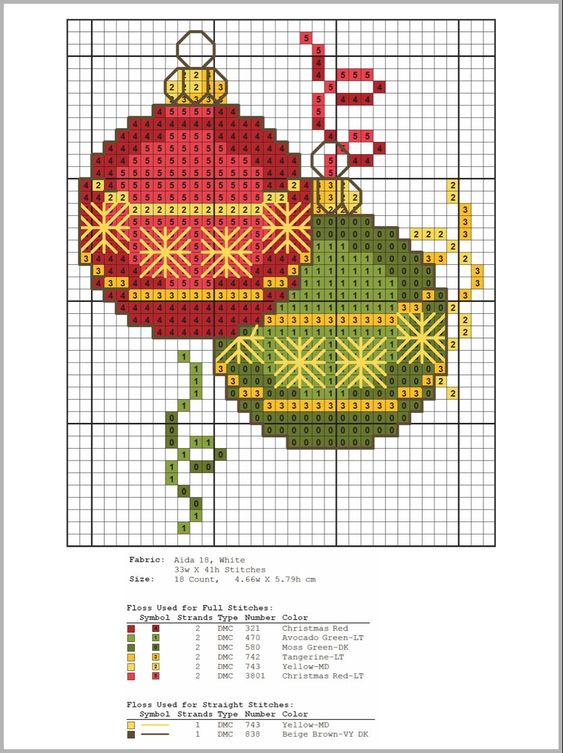 graphiques de noel pour broderie au point de croix 10