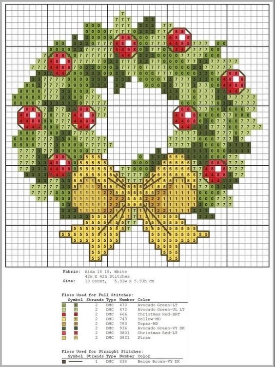 graphiques de noel pour broderie au point de croix 9