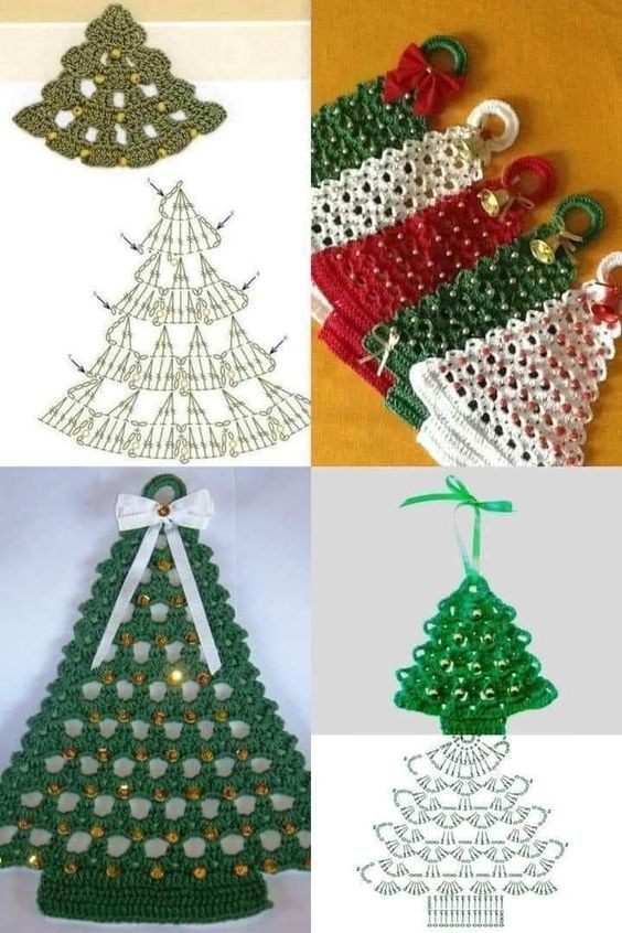 grilles de crochet pour sapin de noel 7