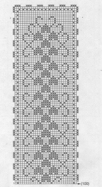 grilles de tapis au crochet en filet 10