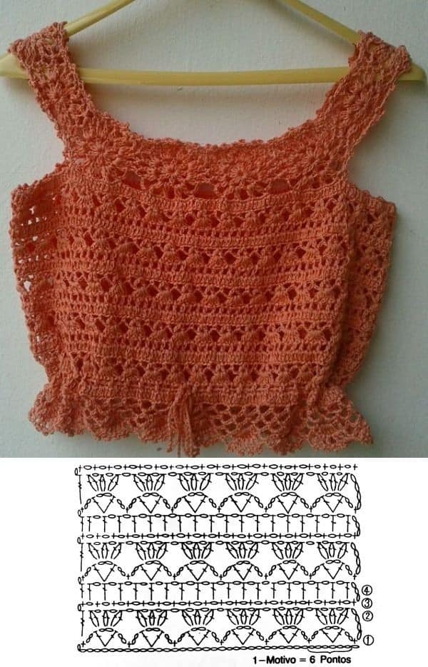 hauts en crochet parfaits pour un look de soiree 2