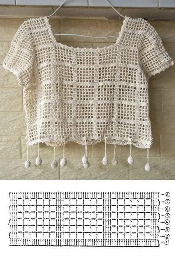hauts en crochet parfaits pour un look de soiree 3