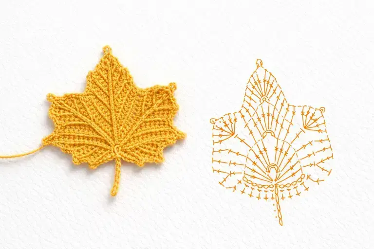idees creatives de guirlandes automne au crochet 3