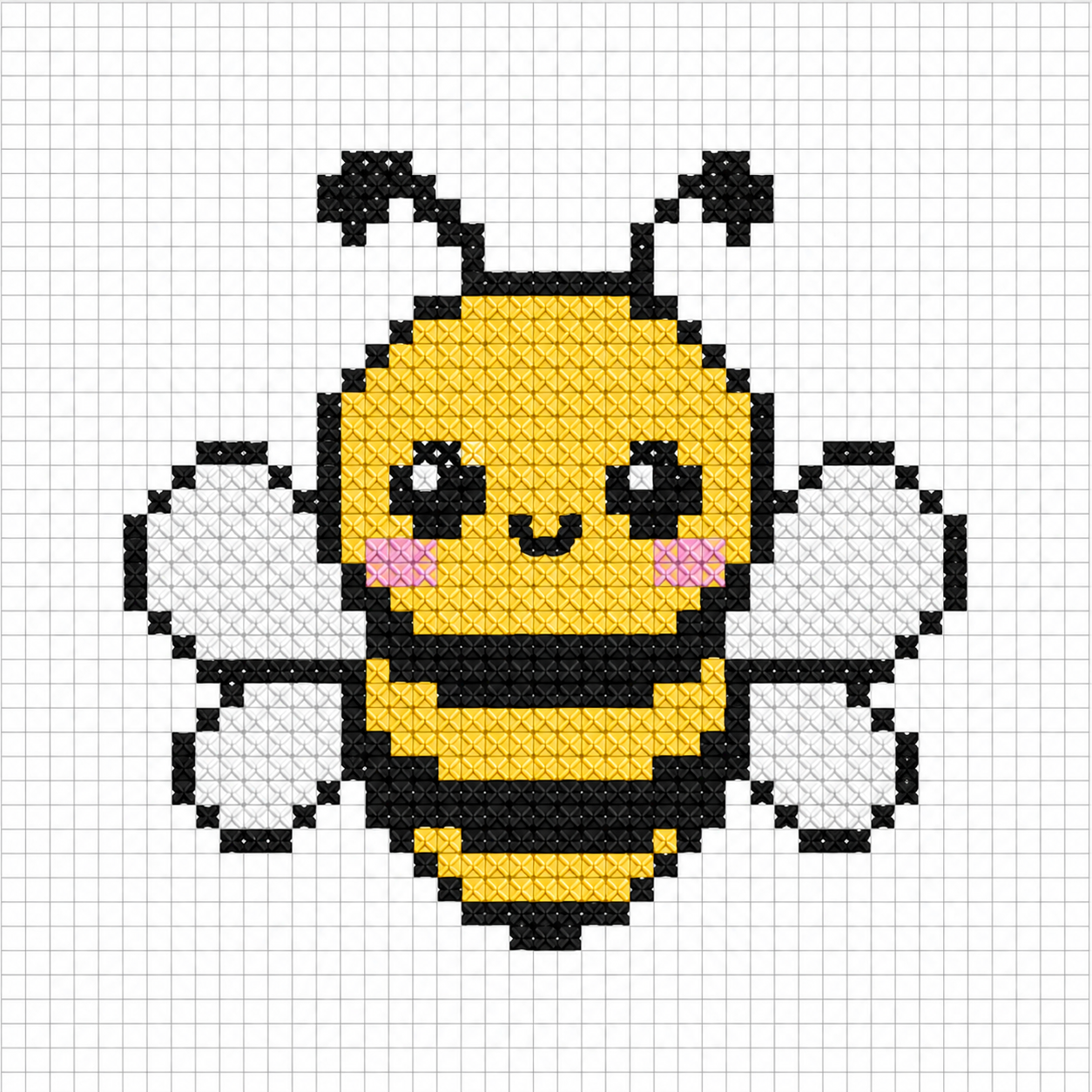 Idées créatives de point de croix sur le thème des abeilles idees creatives de point de croix sur le theme des abeilles 6