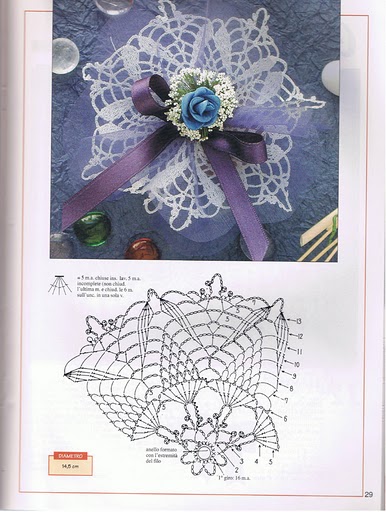 idees de boutonnieres au crochet pour les maries 3