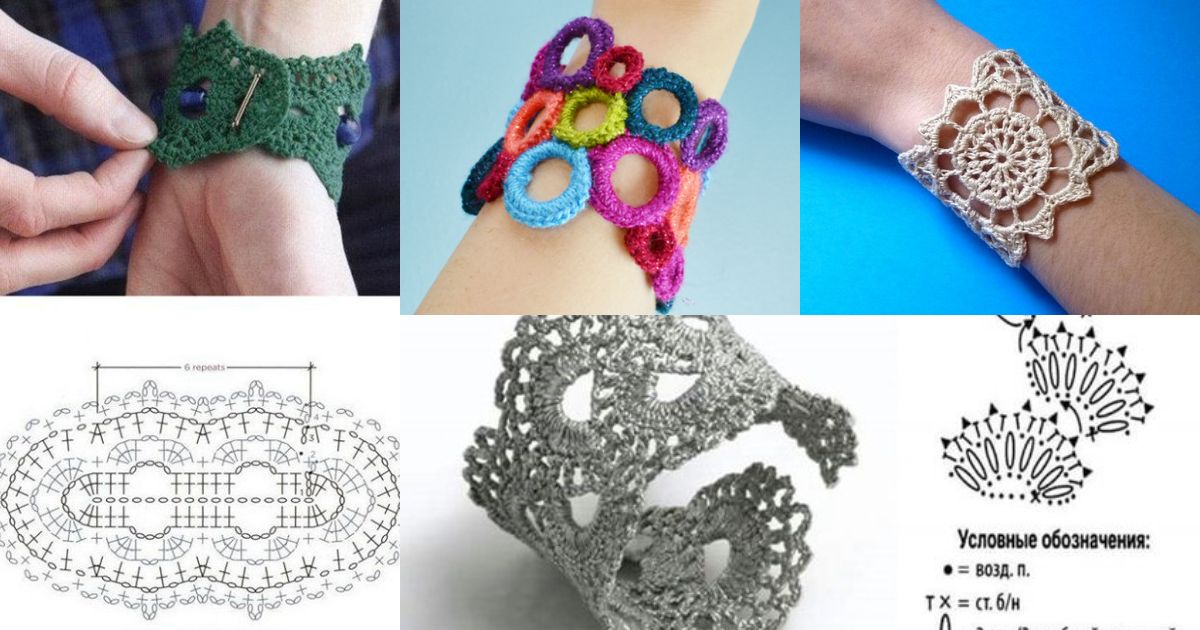 idees de bracelets au crochet 9
