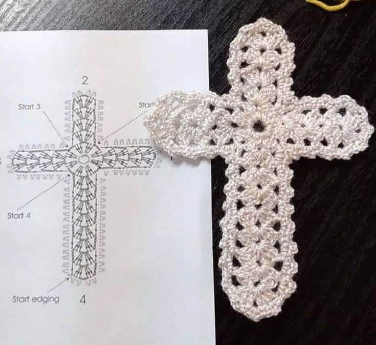 idees de croix au crochet 2