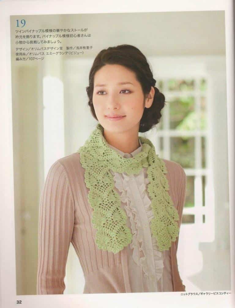 idees de foulards et de cache cou au crochet 2