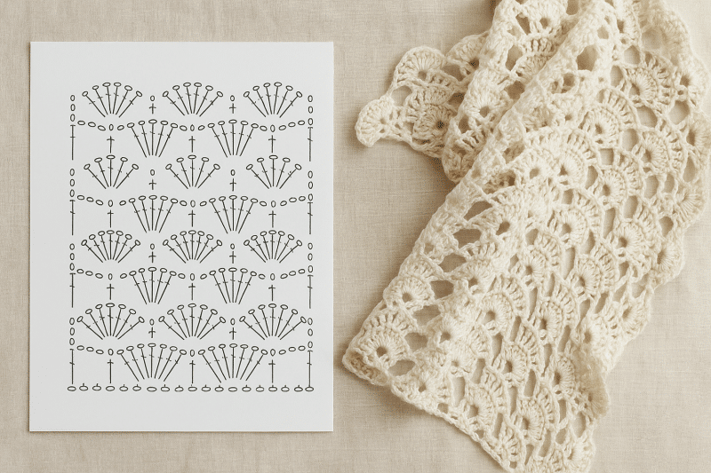 idees de foulards et de cache cou au crochet 9