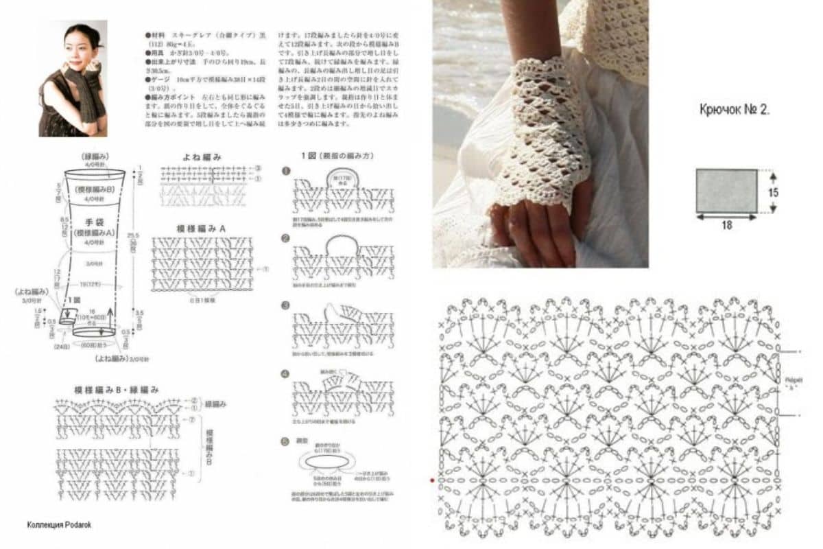 idees de gants et de mitaines au crochet 1