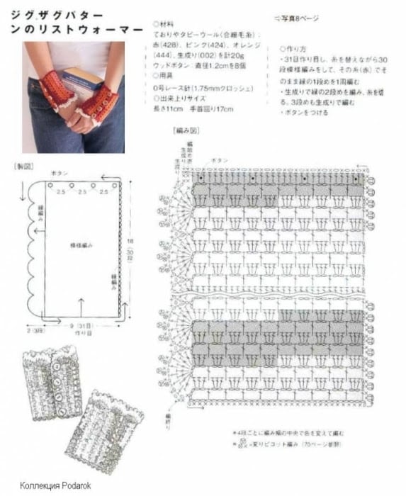 idees de gants et de mitaines au crochet 44