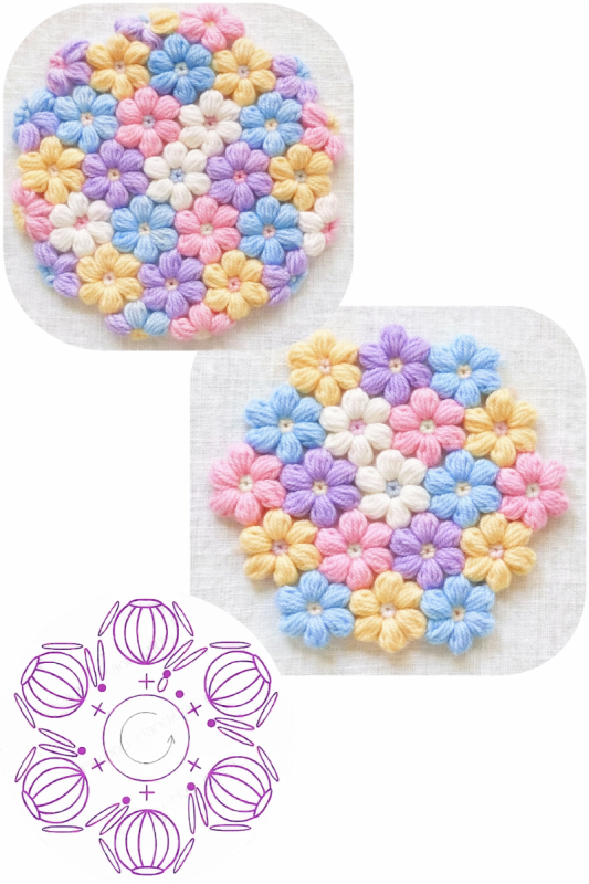 idees de jolis dessous de plat au crochet 1