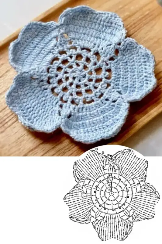 idees de jolis dessous de plat au crochet 3