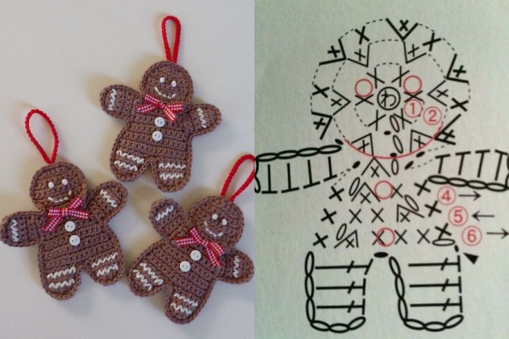 idees de noel au crochet en pain epice 8