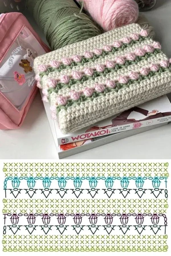 idees de pochette au crochet 6