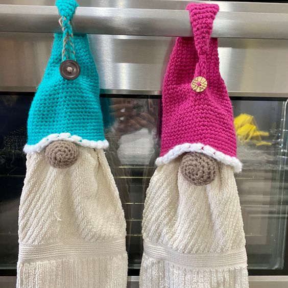 idees de porte serviettes suspendus pour gnome 1