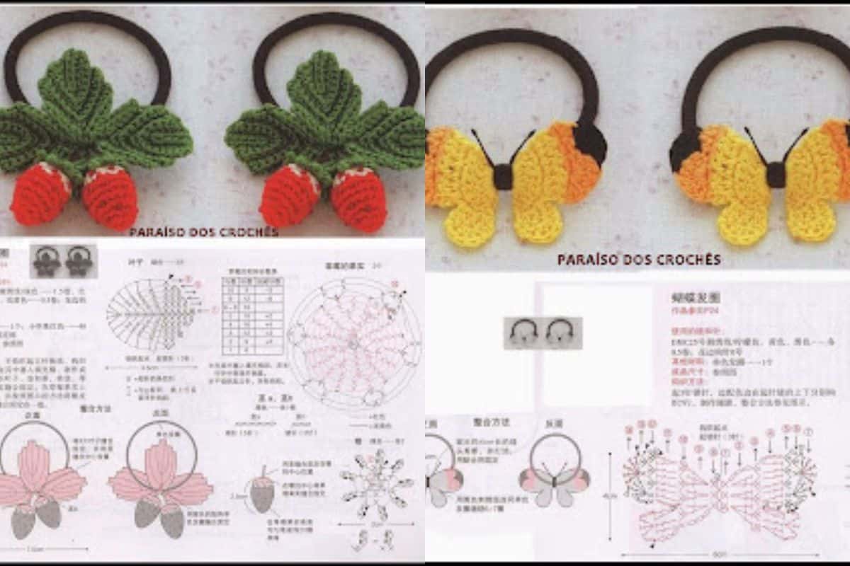 idees elastiques a cheveux au crochet 4