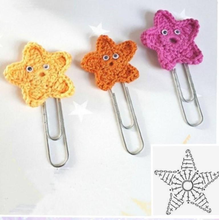 idees mignonnes de trombones au crochet 4