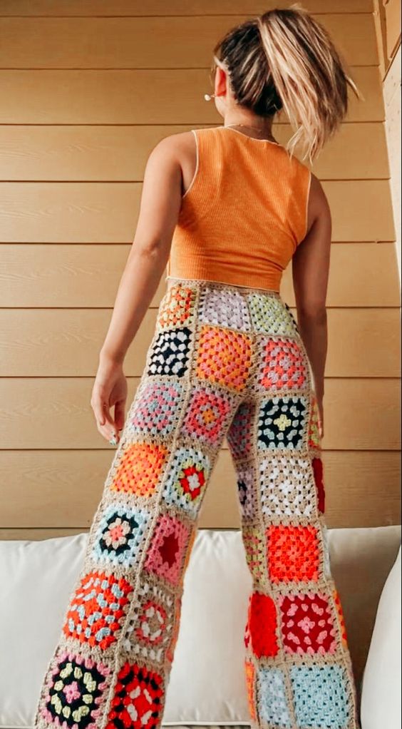 Pantalon De Plage Transparent Femme FEOYA – Maille Crochet, Dentelle, Taille Haute, Jambe Large | Léger Et Respirant En Polyester