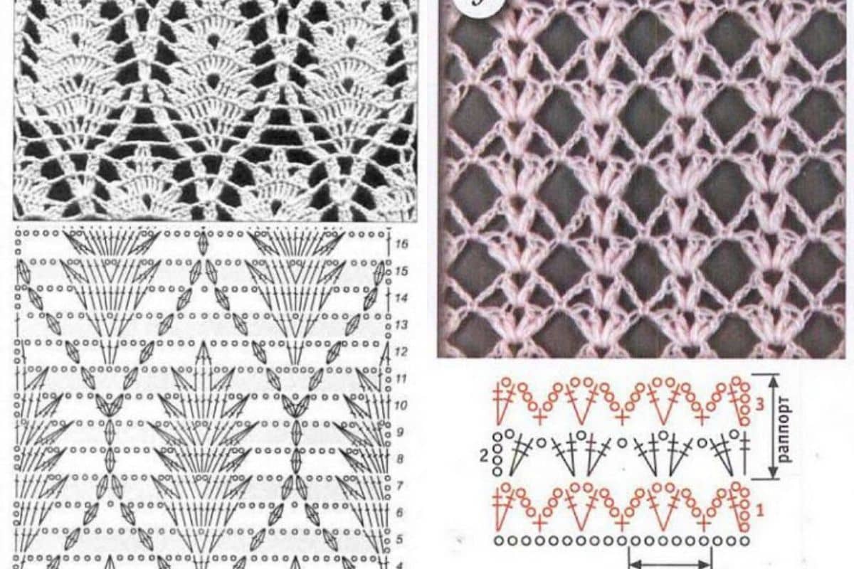 idees points ajoures au crochet 8