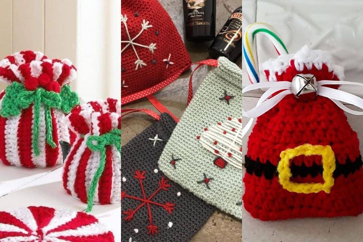 idees sac cadeau de noel au crochet 10