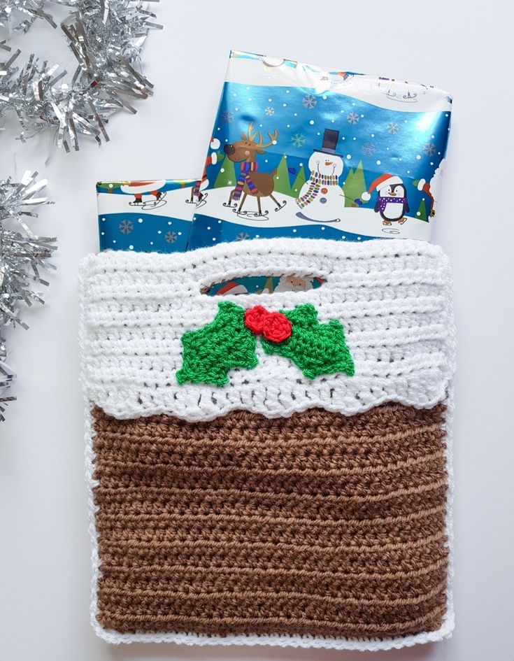 idees sac cadeau de noel au crochet 4