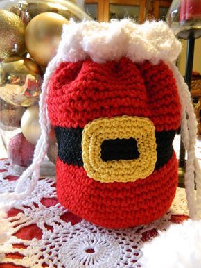 idees sac cadeau de noel au crochet 8