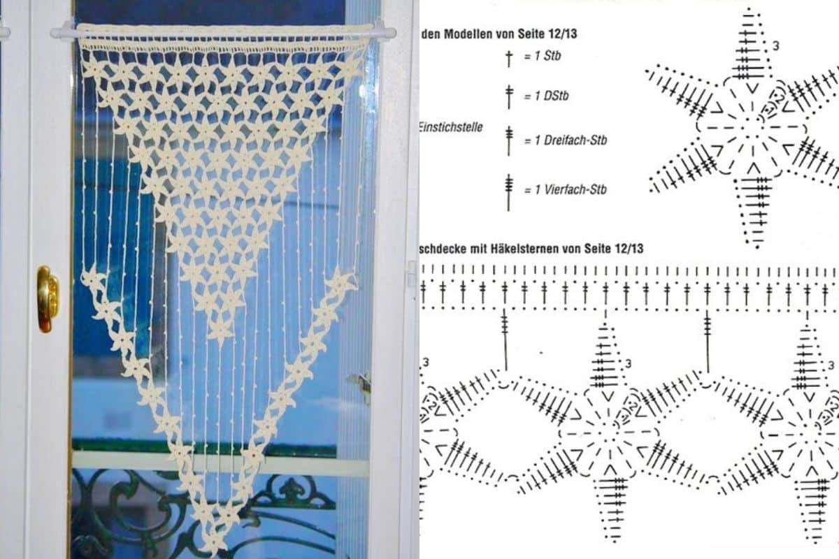 intemporel des rideaux au crochet 10