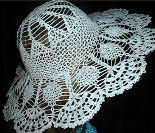 magnifiques modeles de chapeaux au crochet 2