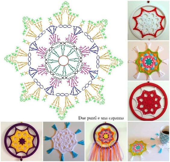 mandalas au crochet 2