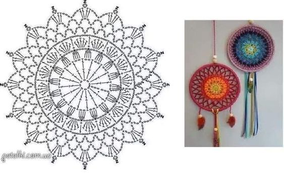 mandalas au crochet 4