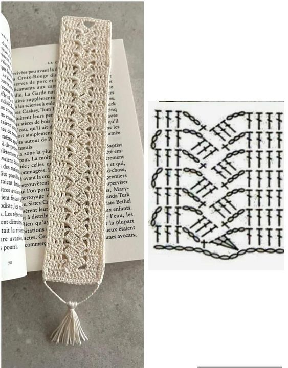 marque pages au crochet faciles